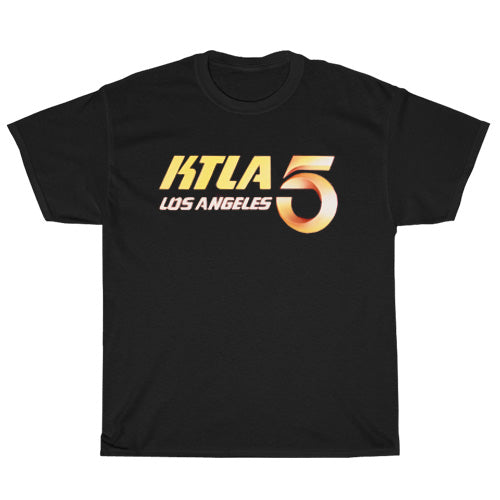 ktla 5 1980s active logo Unisex Men's T Shirt Size S to 3XL