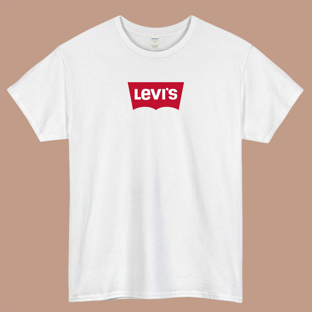 New levis logo short sleeve men's t shirt S-3XL