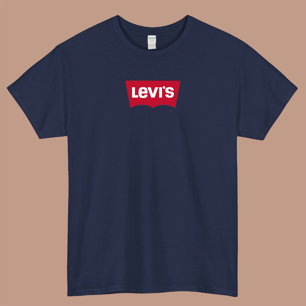 levis logo short sleeve men's t shirt S-3XL