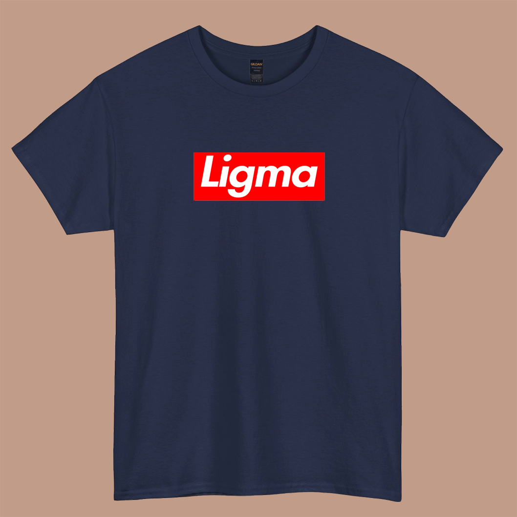 ligma Logo short sleeve t shirt size S-3XL-P