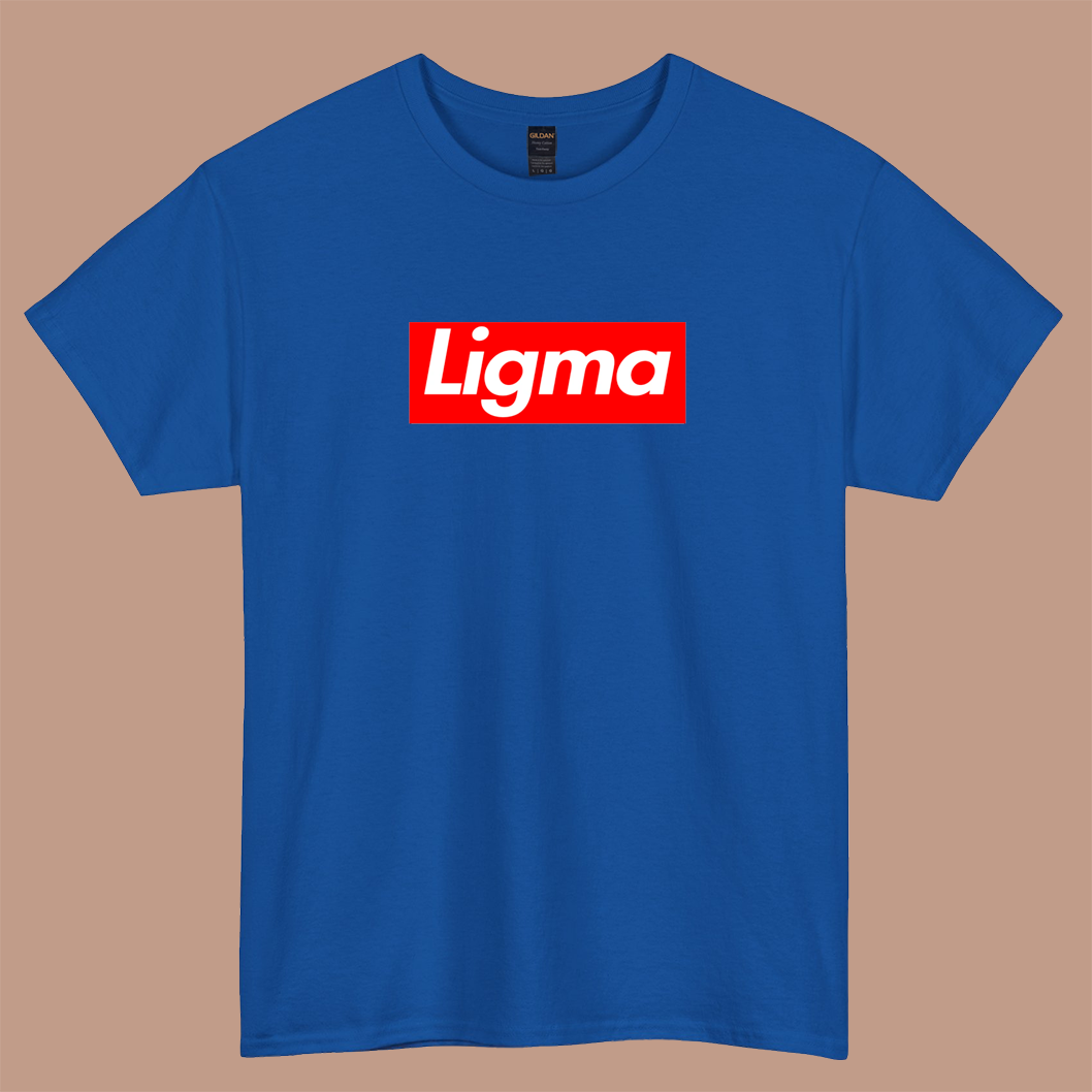 ligma Logo short sleeve t shirt size S-3XL-P