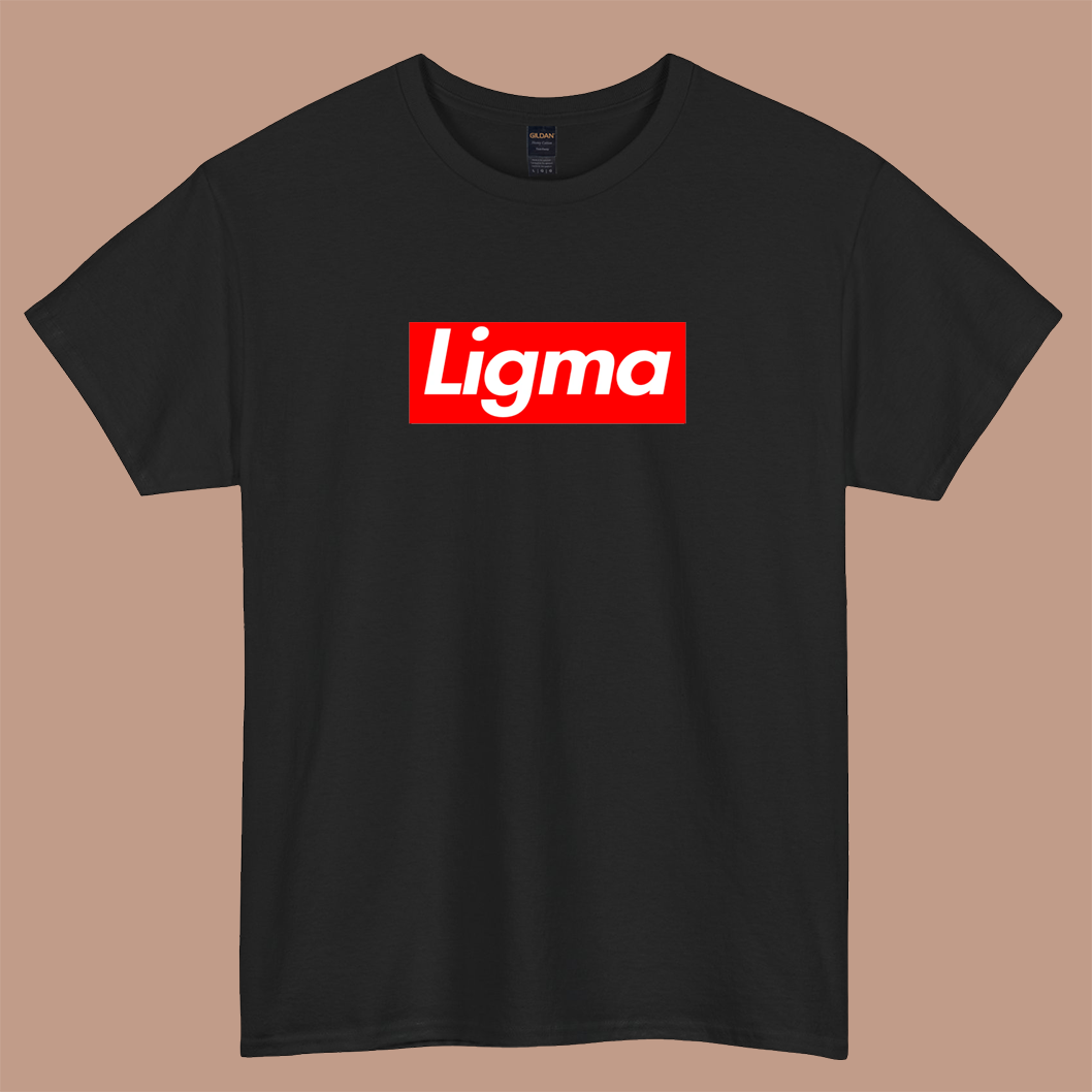 ligma Logo short sleeve t shirt size S-3XL-P
