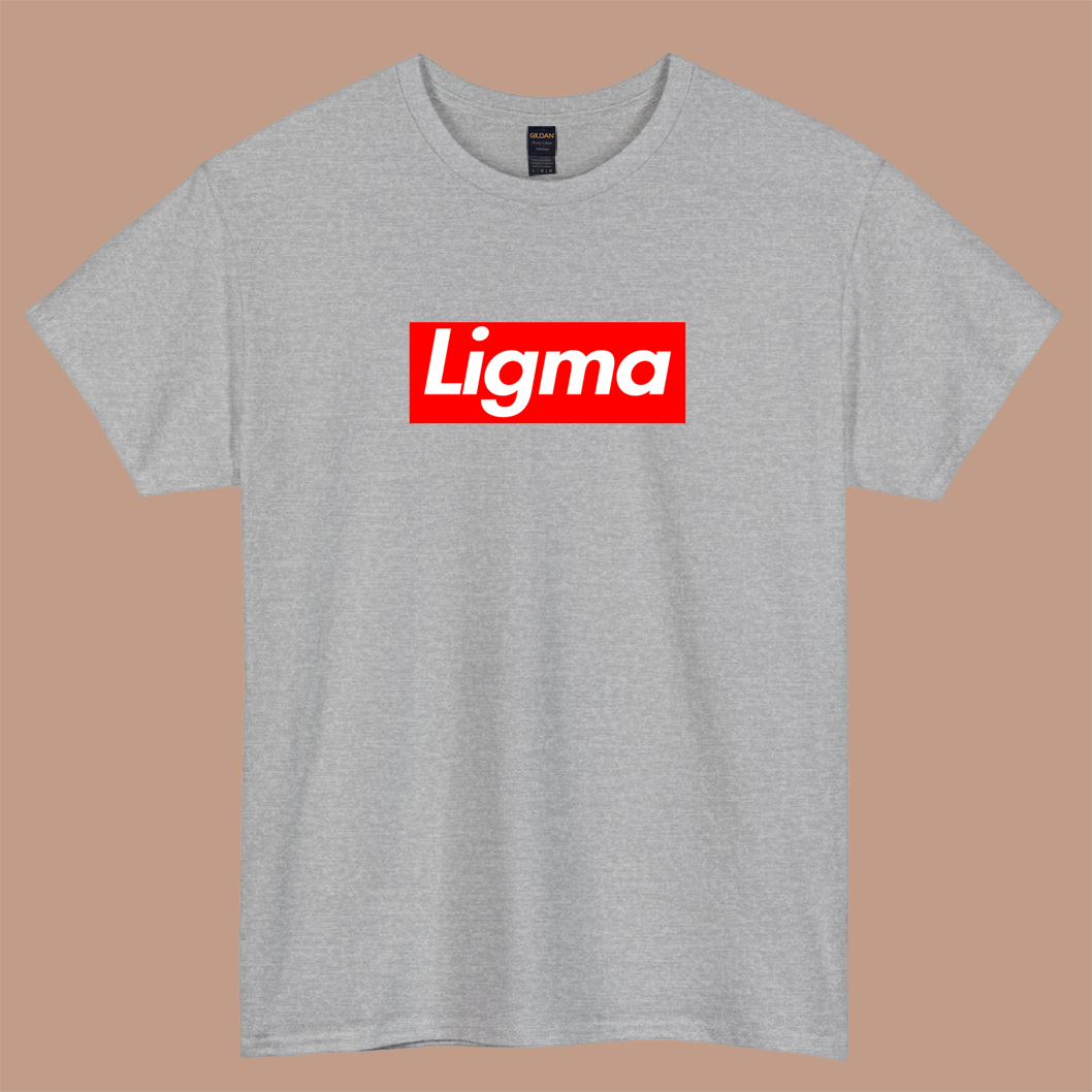 ligma Logo short sleeve t shirt size S-3XL-P