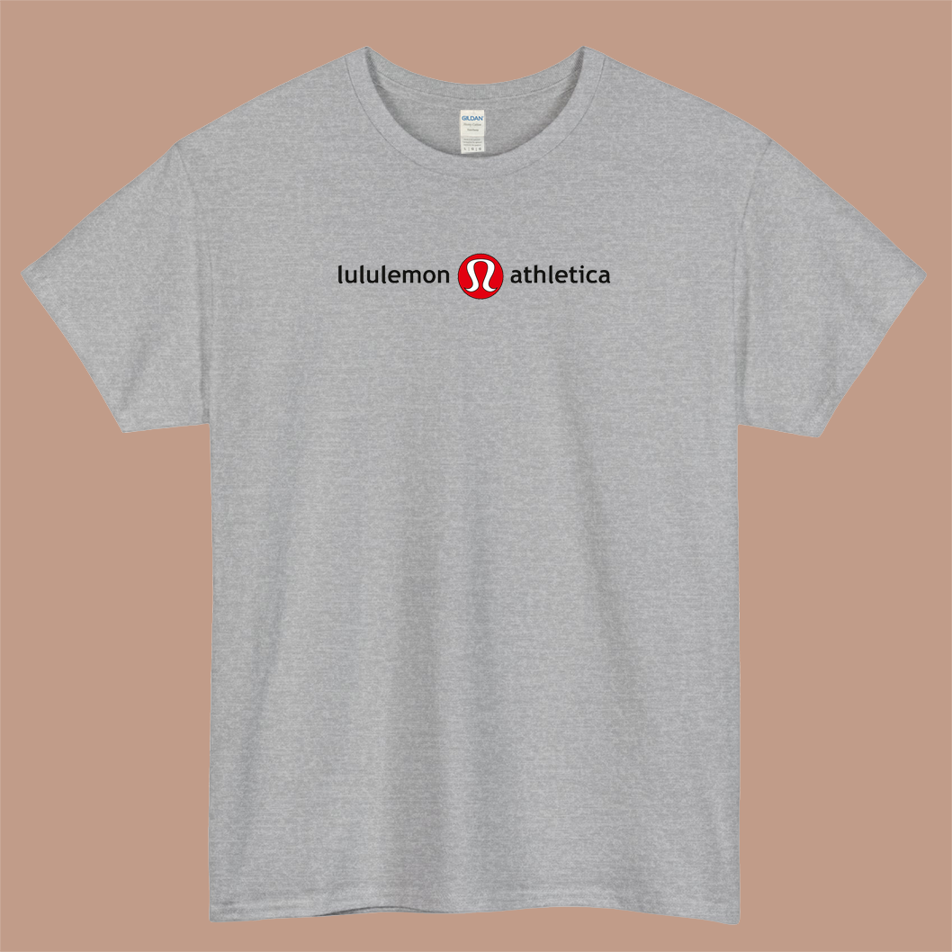 lululemon athletic Logo Mens Unisex Short Sleeve T-Shirt Size S-3XL - P