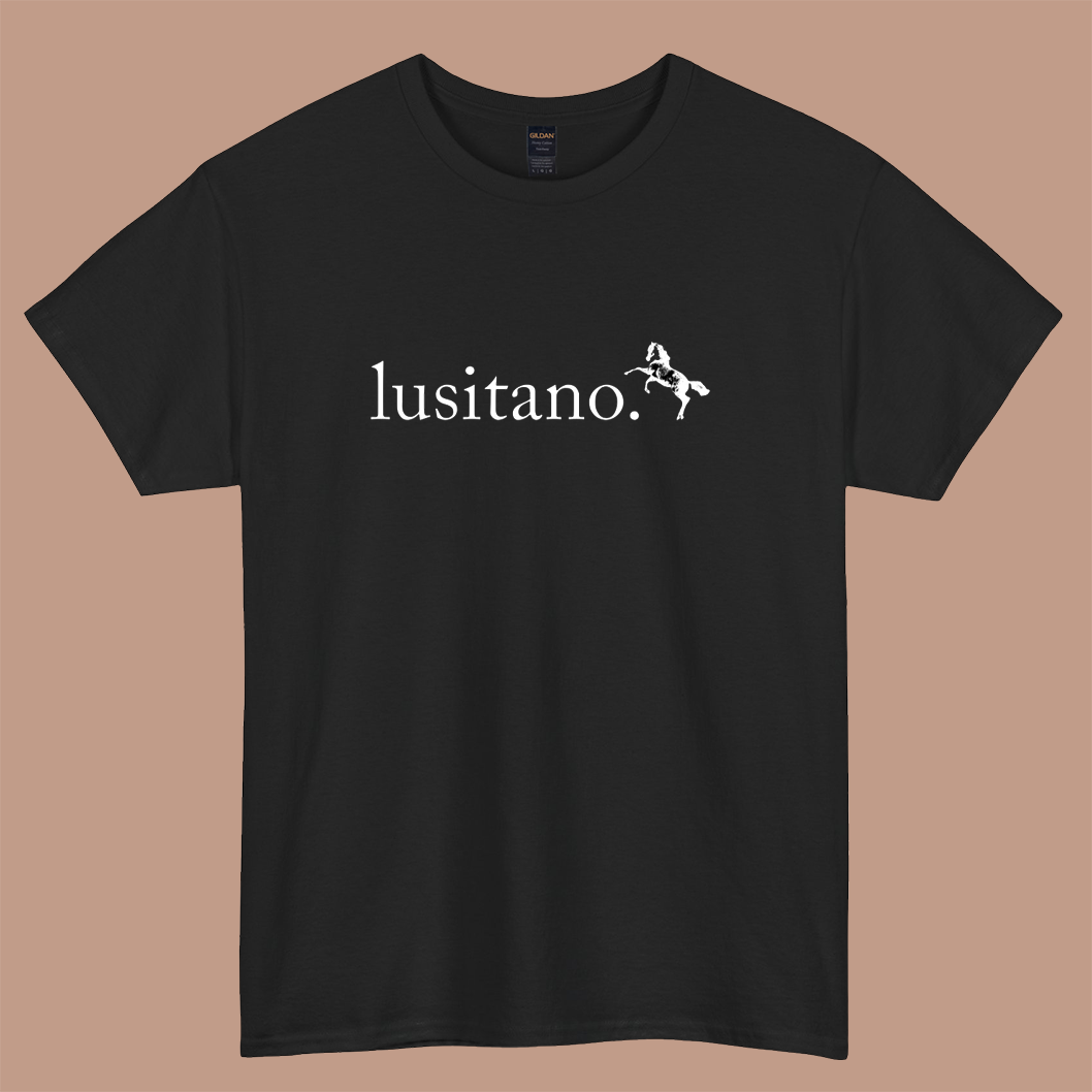 lusitano logo SHORT SLEEVE T SHIRT S-3XL-P