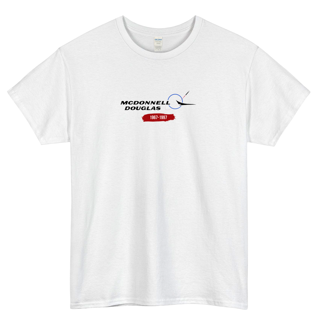 mcdonnell douglas logo SHORT SLEEVE T SHIRT -P