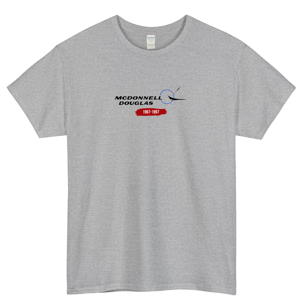 mcdonnell douglas logo SHORT SLEEVE T SHIRT -P