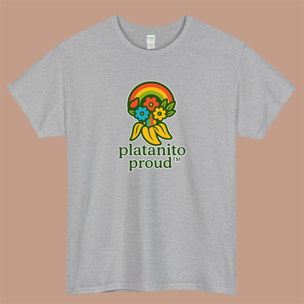 platanito proud Logo Mens Unisex Short Sleeve T-Shirt Size S-3XL - P