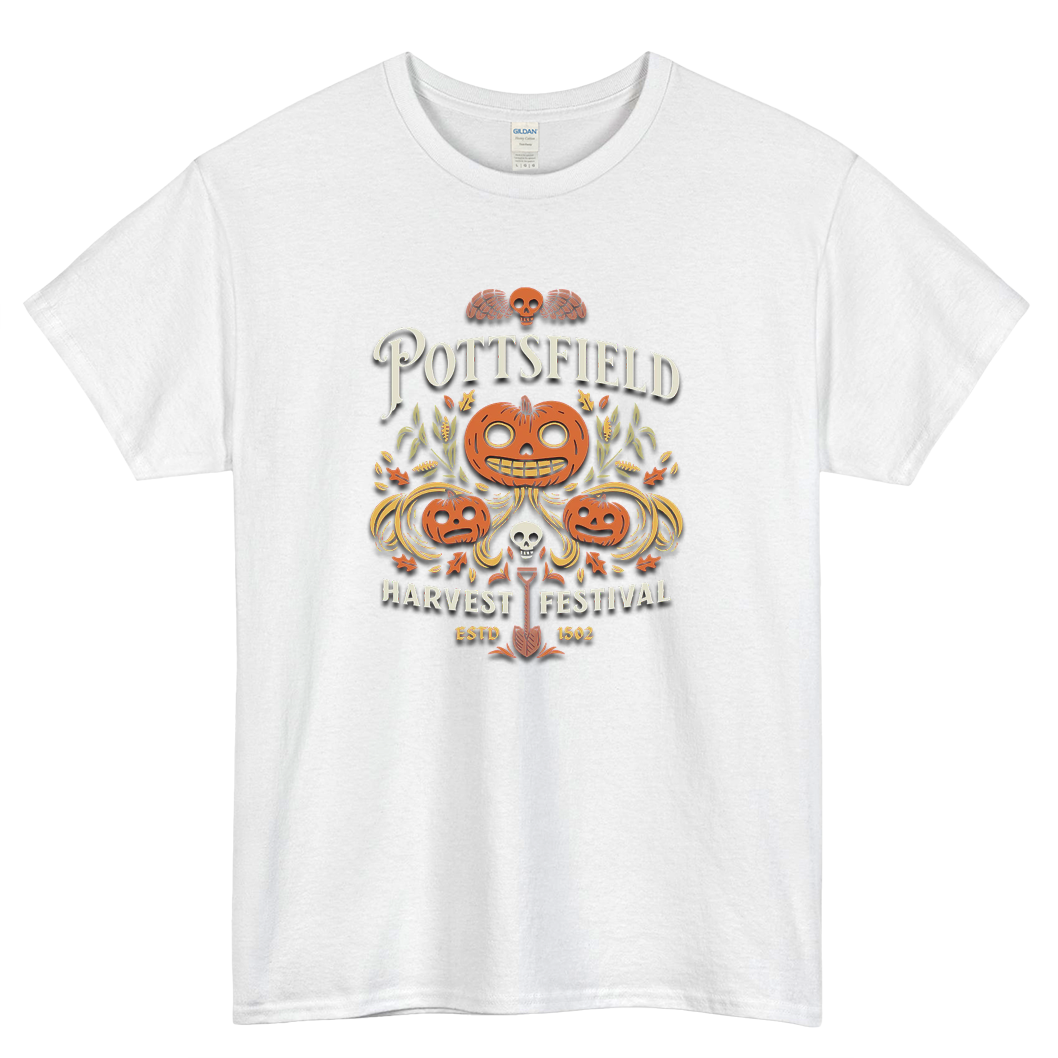 Pottsfield Harvest Festival Logo Mens Unisex Short Sleeve T-Shirt Size S-3XL - P