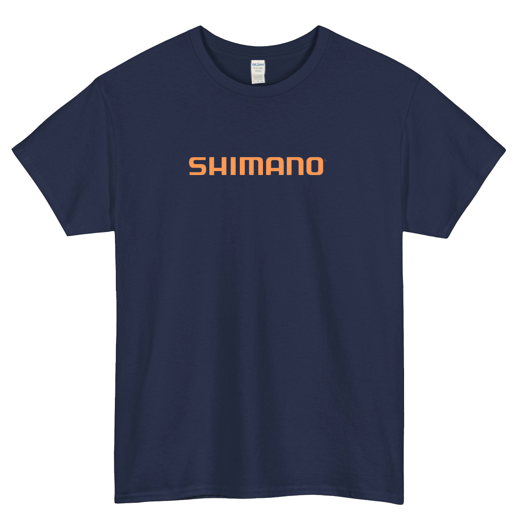 shimano fishing logo short SLEEVE T SHIRT -P