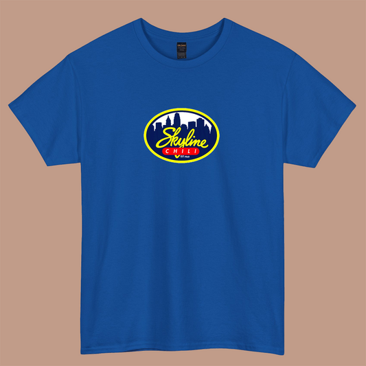 skyline chili favourite food logo 4short sleeve t shirt S-3XL -P