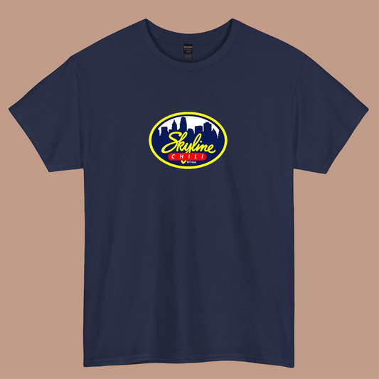 skyline chili favourite food logo 5 short sleeve t shirt S-3XL -P
