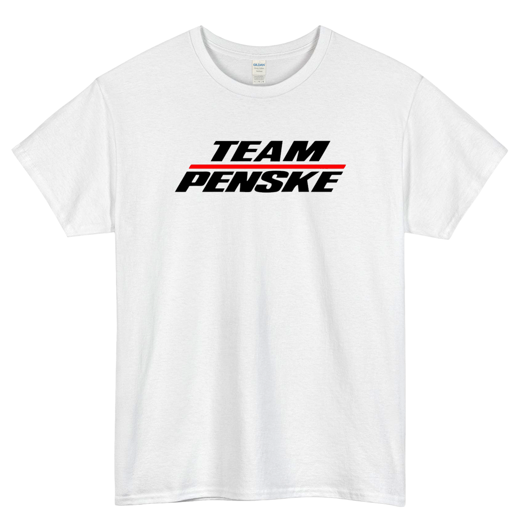 Team Penske Logo Mens Unisex Short Sleeve T-Shirt Size S-3XL - P