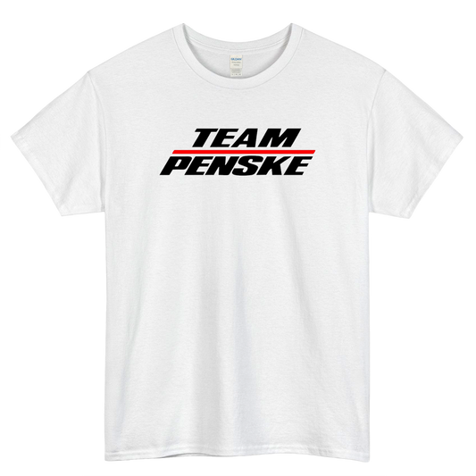 Team Penske Logo Mens Unisex Short Sleeve T-Shirt Size S-3XL - P