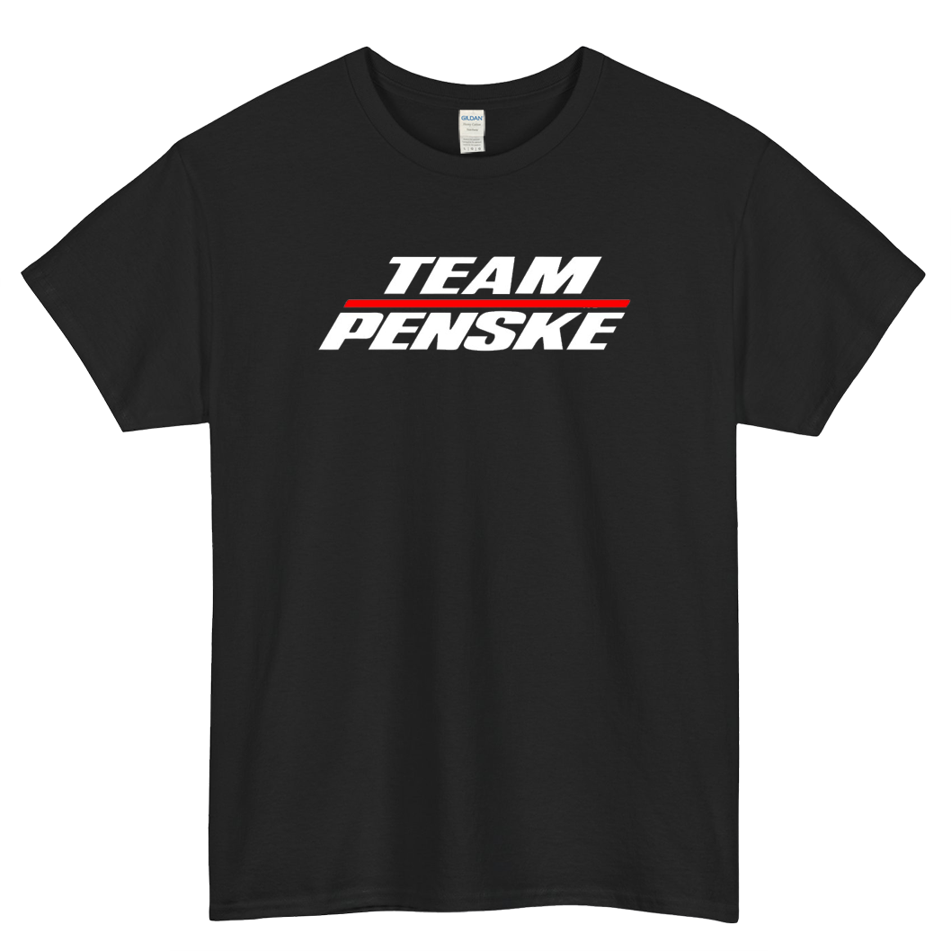 Team Penske Logo Mens Unisex Short Sleeve T-Shirt Size S-3XL - P