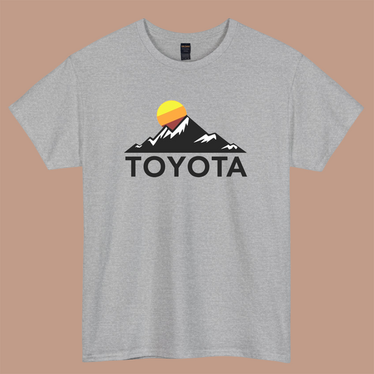 toyota mountain  logo short sleeve t shirt S-5XL - P