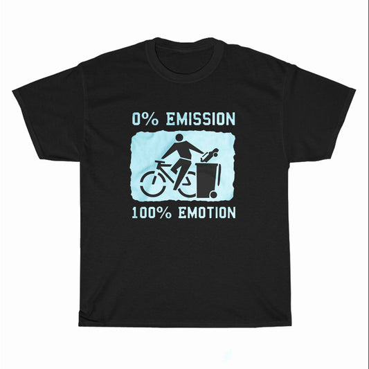 Emission 100% Emotion Logo Men's Unisex T Shirt Size S to 3XL
