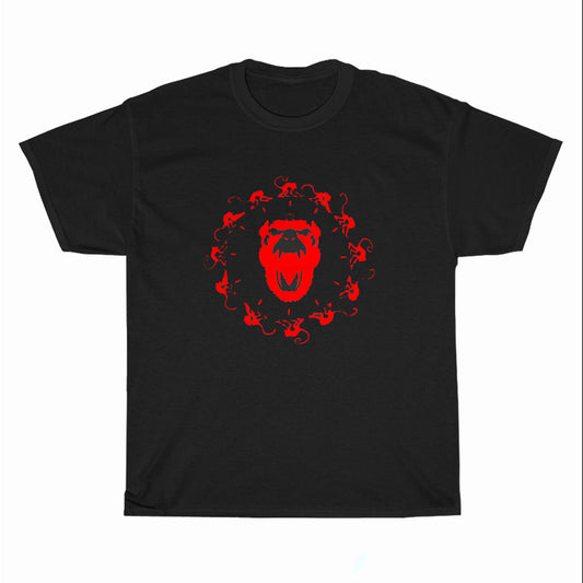 Monkeys Face Clock Version Logo Men's Unisex T Shirt Size S to 3XL