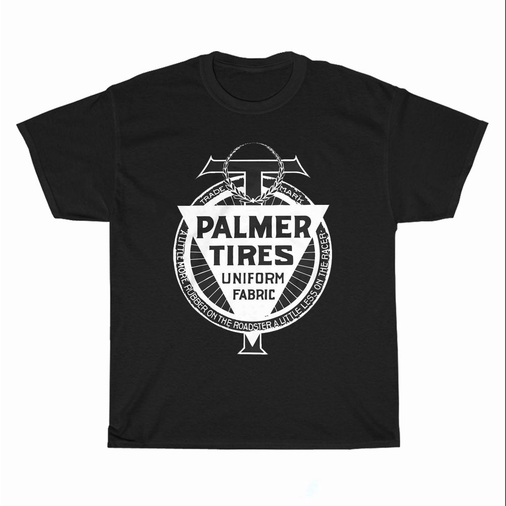 Palmer Bicycle Tires Advertising Logo Unisex Men's T Shirt Size S to 3XL