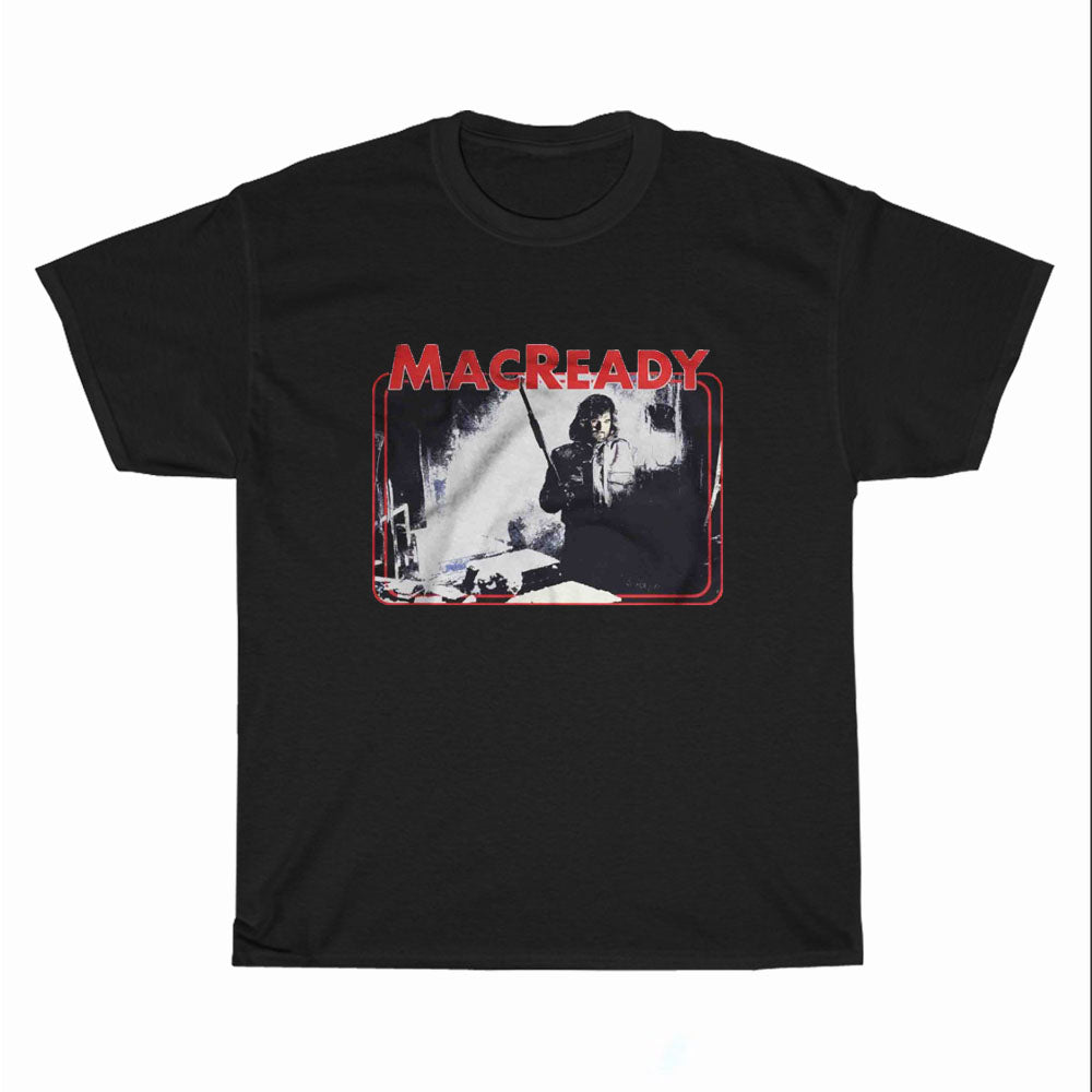 The THING MacREADY Fan Art Classic Movie Logo Unisex Men's T Shirt Size S to 3XL