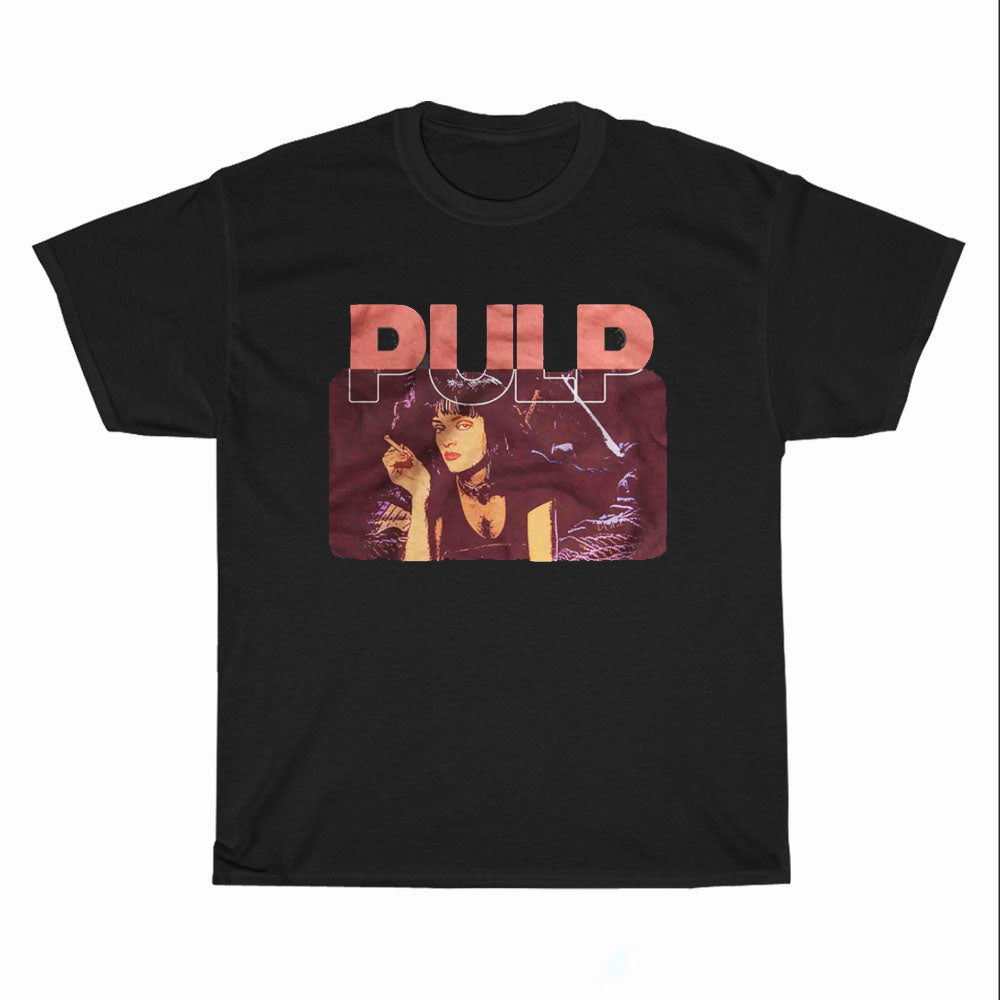 Mia Fan Art Pulp Fiction Classic Movie Logo Unisex Men's T Shirt Size S to 3XL