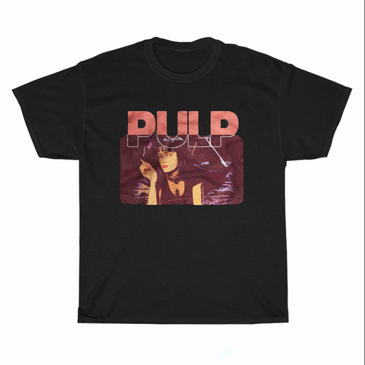 Mia Fan Art Pulp Fiction Classic Movie Logo Unisex Men's T Shirt Size S to 3XL