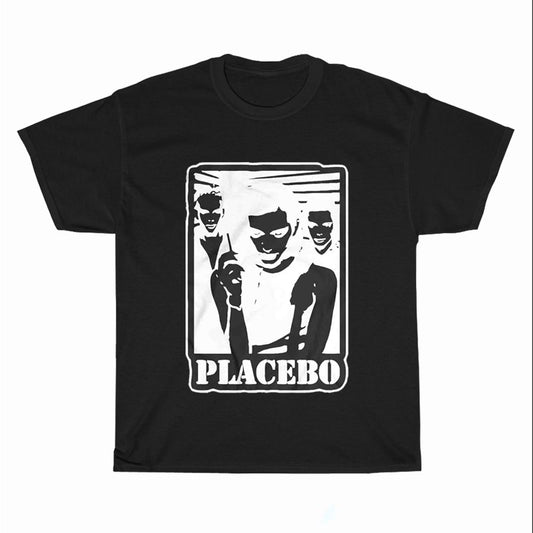 1 Placebo Logo Unisex Men's T Shirt Size S to 3XL