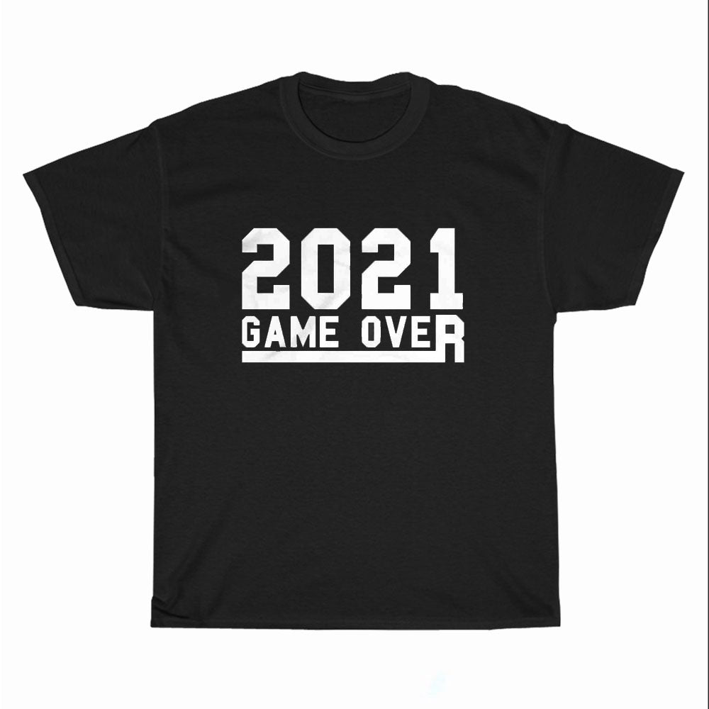 Game Over Amazing For Game Lover Logo Unisex Men's T Shirt Size S to 3XL