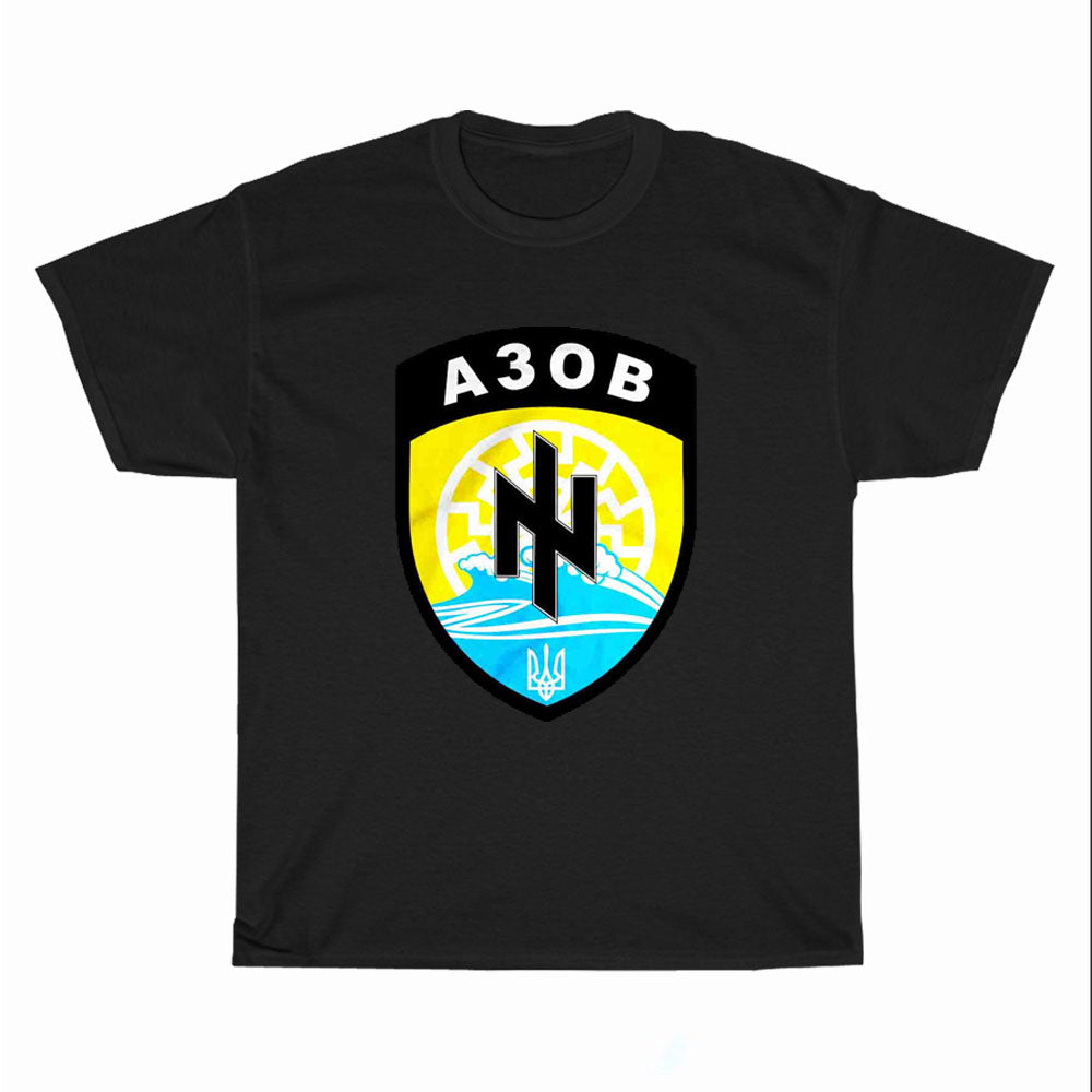 Gift Azov Battalion Noak A30B Suppor Logo Unisex Men's T Shirt Size S to 3XL