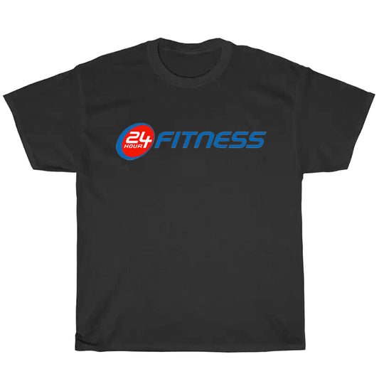 24 Hours Fitness Gym Logo Men's Unisex T Shirt Size S to 3XL