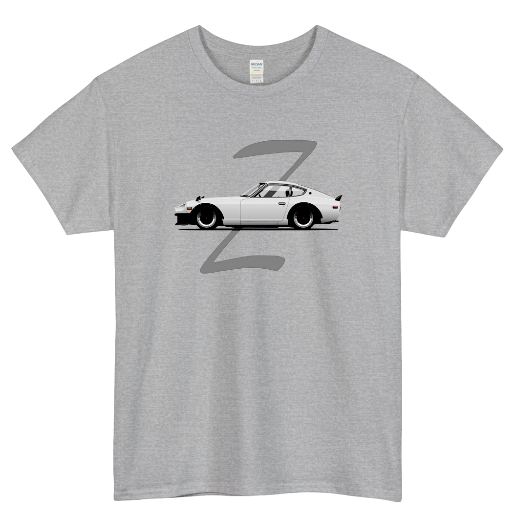 280Z white Essential Logo Mens Unisex Short Sleeve T-Shirt Size S-3XL - P
