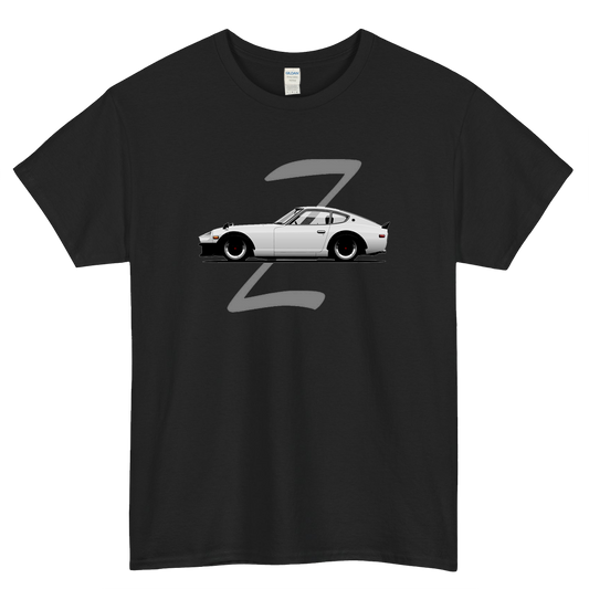 280Z white Essential Logo Mens Unisex Short Sleeve T-Shirt Size S-3XL - P