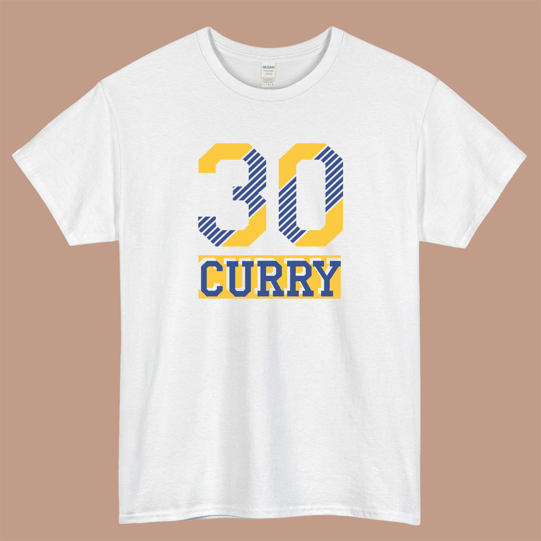 30 Curry Golden Athlete Logo Mens Unisex Short Sleeve T-Shirt Size S-3XL - P