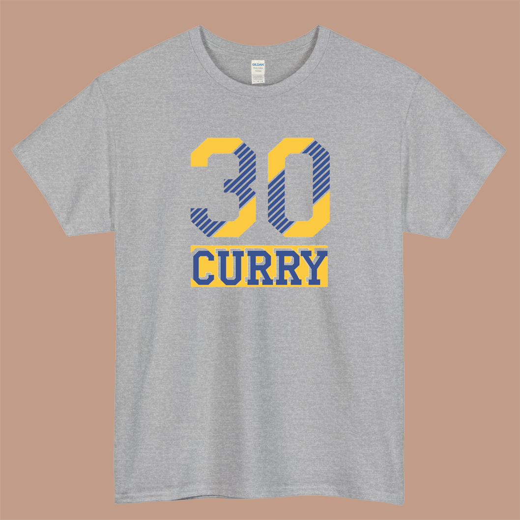 30 Curry Golden Athlete Logo Mens Unisex Short Sleeve T-Shirt Size S-3XL - P