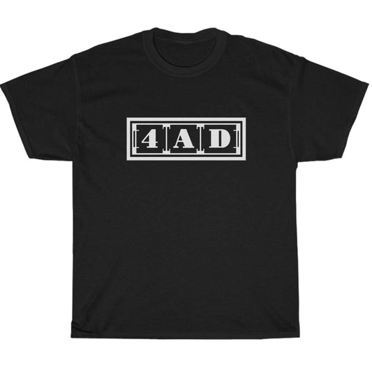 4AD Records Logo Men's Unisex T Shirt Size S to 3XL