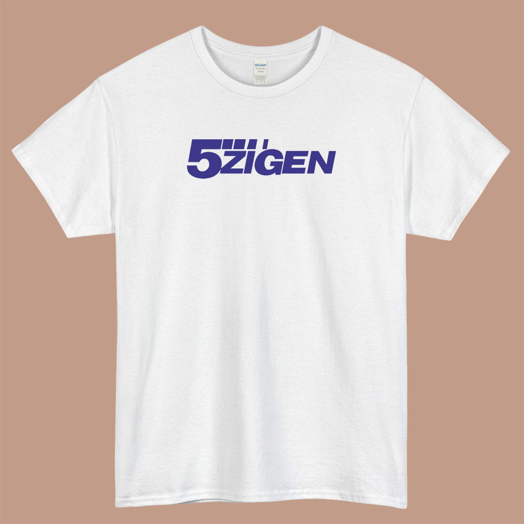 5Zigen Logo Mens Unisex Short Sleeve T-Shirt Size S-3XL
