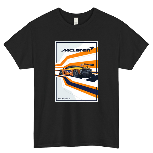 720S GT3 Logo Mens Unisex Short Sleeve T-Shirt Size S-3XL - P