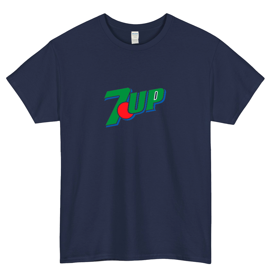 7 UP VINTAGE logo SHORT SLEEVE T SHIRT -P