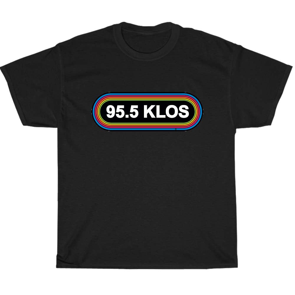 95.5 Klos Logo Men's Unisex T Shirt Size S to 3XL