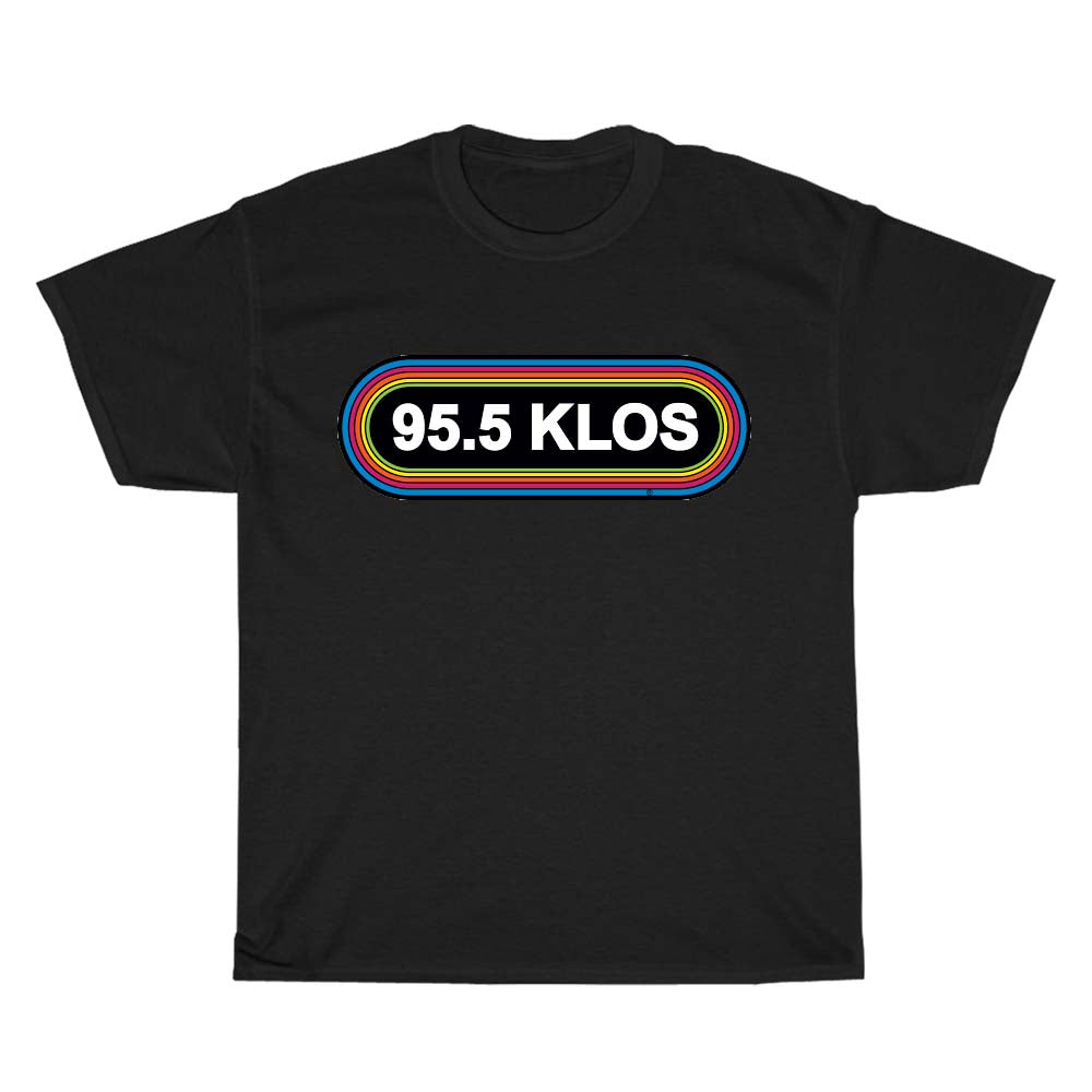 95.5 Klos logo Men's Unisex T Shirt Size S to 3XL