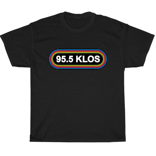 95.5 Klos Logo Men's Unisex T Shirt Size S to 3XL