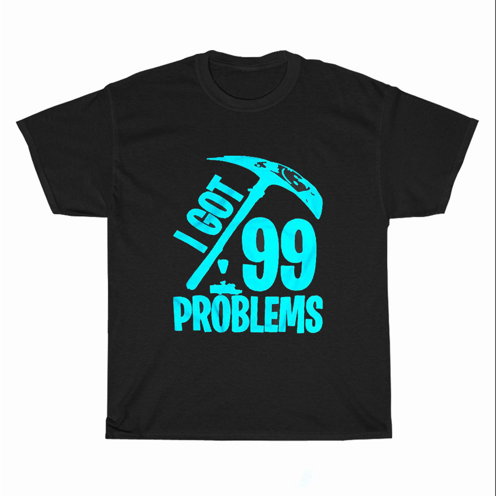 Problems Fan Made Fortnite Logo Unisex Men's T Shirt Size S to 3XL