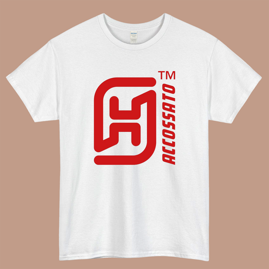 ACCOSSATO RACING Logo Mens Unisex Short Sleeve White T-Shirt Size S-3XL