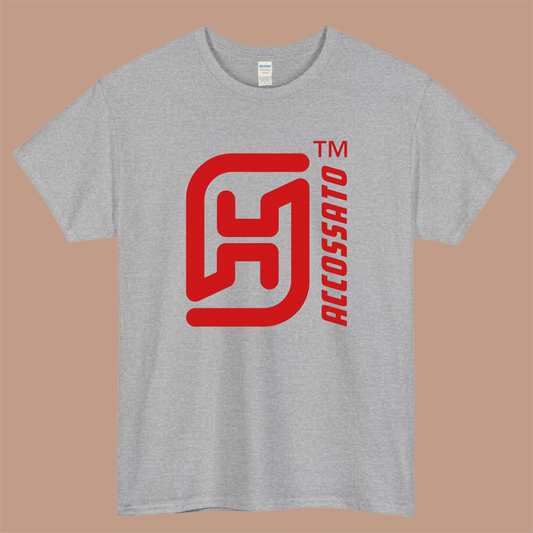 ACCOSSATO RACING Logo Mens Unisex Short Sleeve Gray T-Shirt Size S-3XL