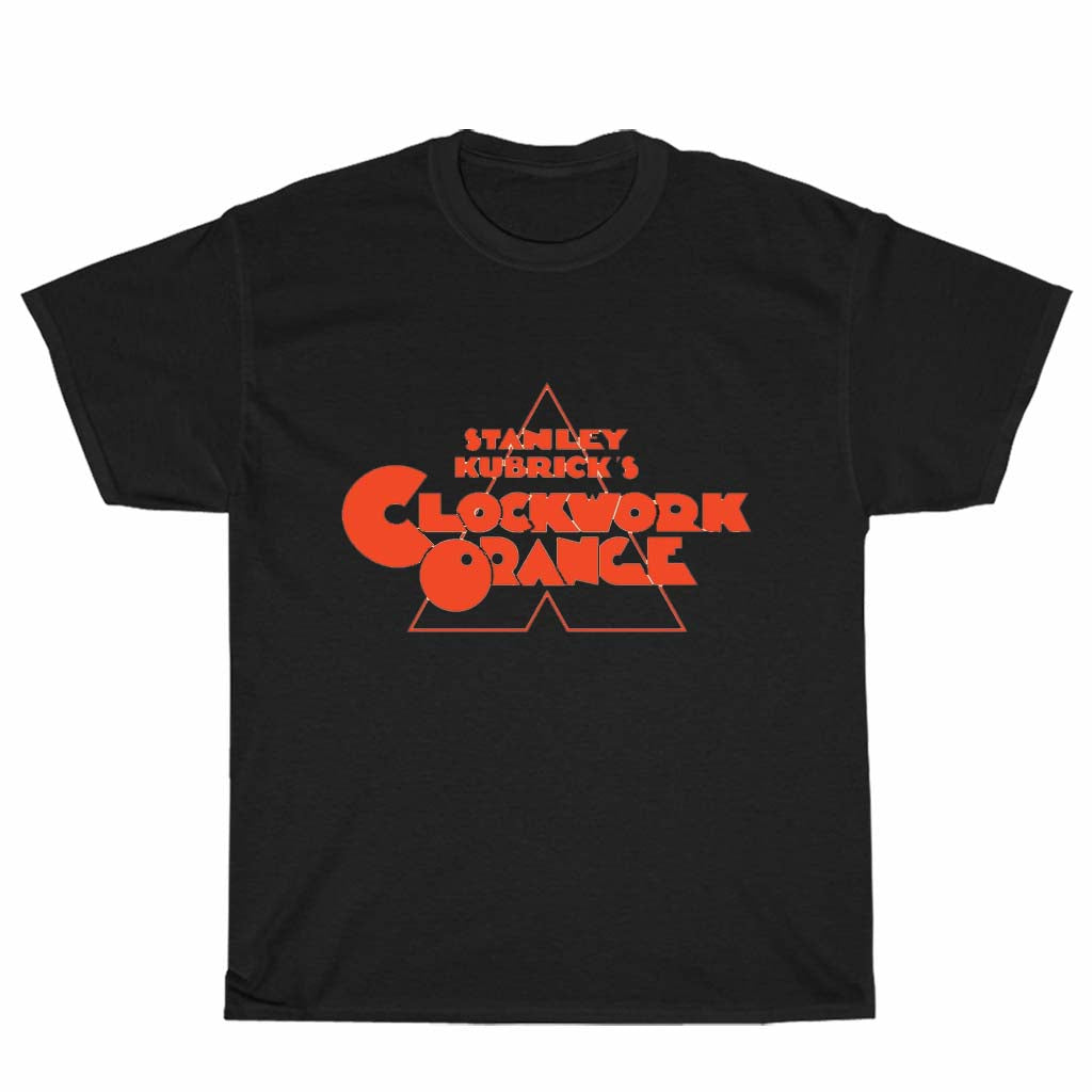 A CLOCKWORK ORANGE Men's Black T-shirt logo Unisex Men's T Shirt Size S to 3XL
