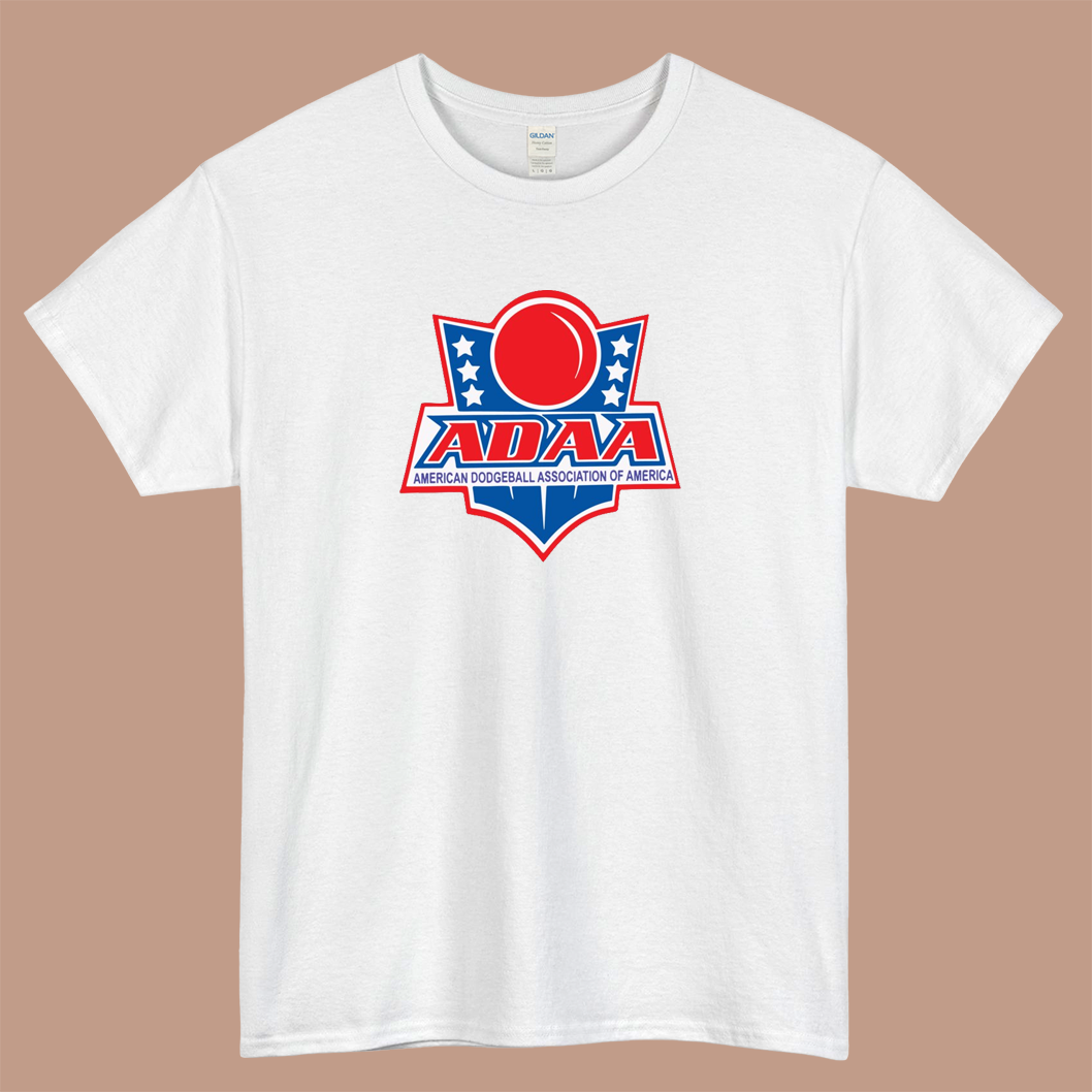 ADAA Dodgeball Logo Mens Unisex Short Sleeve T-Shirt Size S-3XL - P