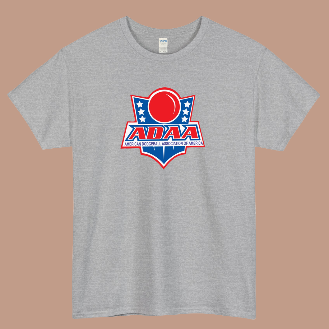 ADAA Dodgeball Logo Mens Unisex Short Sleeve T-Shirt Size S-3XL - P