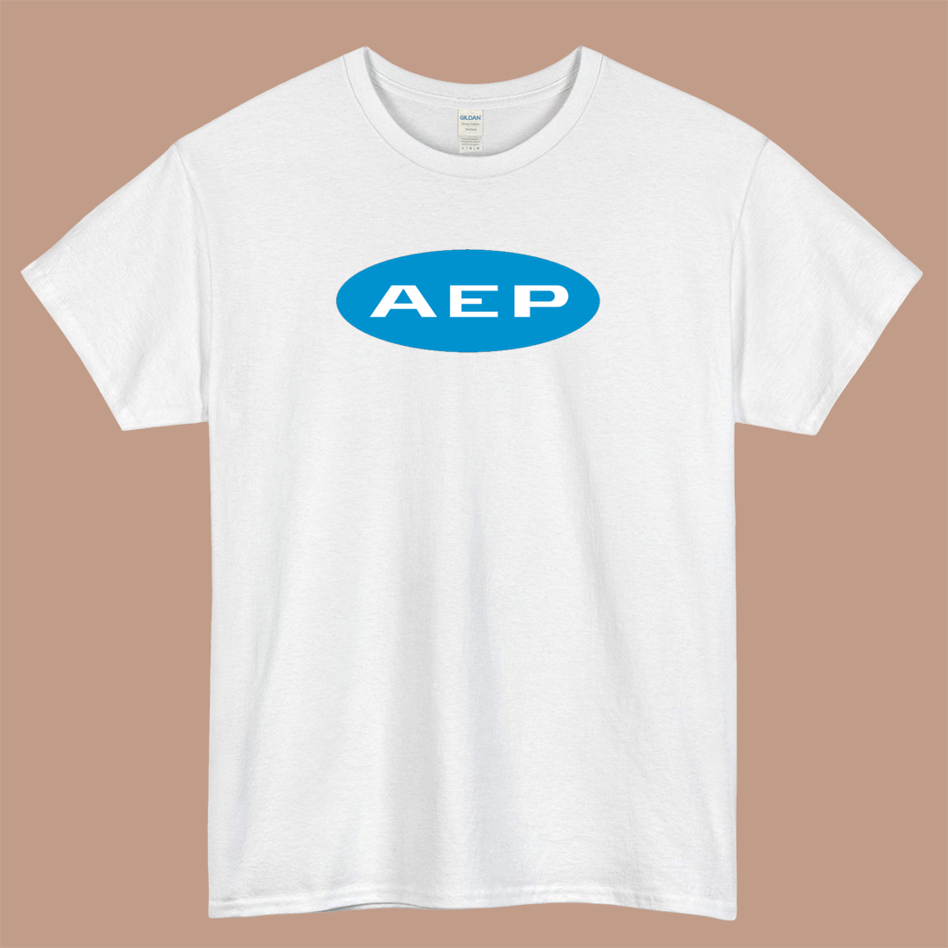 AEP Logo Mens Unisex Short Sleeve T-Shirt Size S-3XL