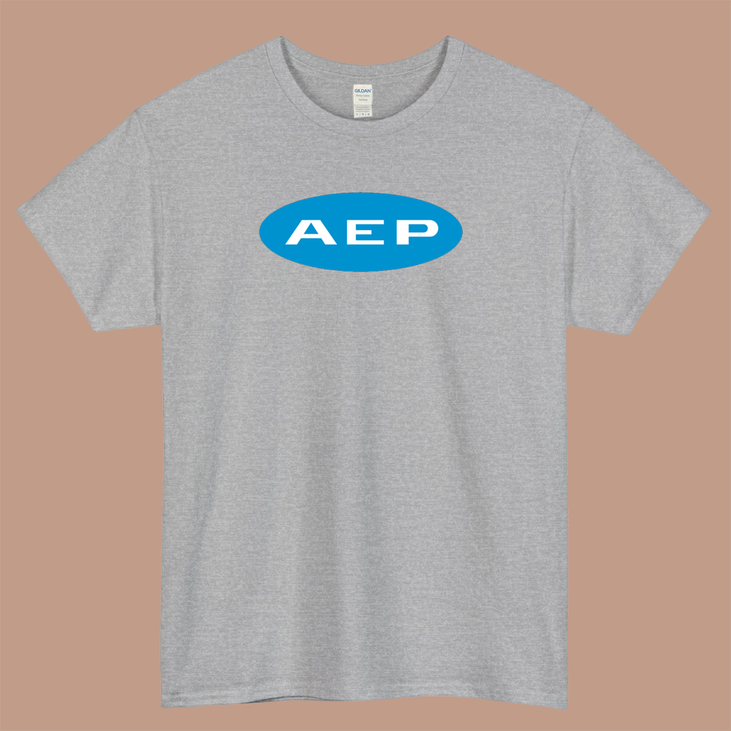 AEP Logo Mens Unisex Short Sleeve T-Shirt Size S-3XL