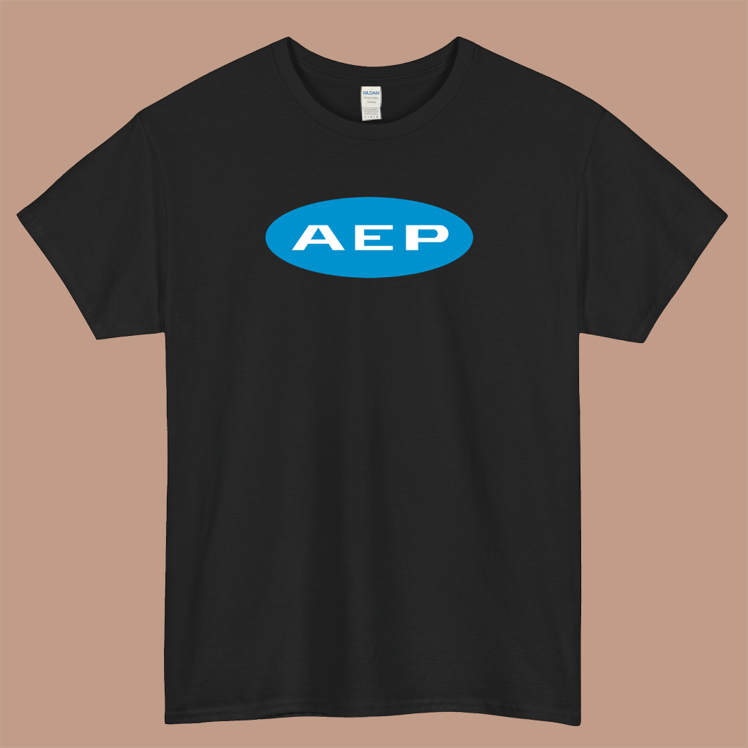 AEP Logo Mens Unisex Short Sleeve T-Shirt Size S-3XL